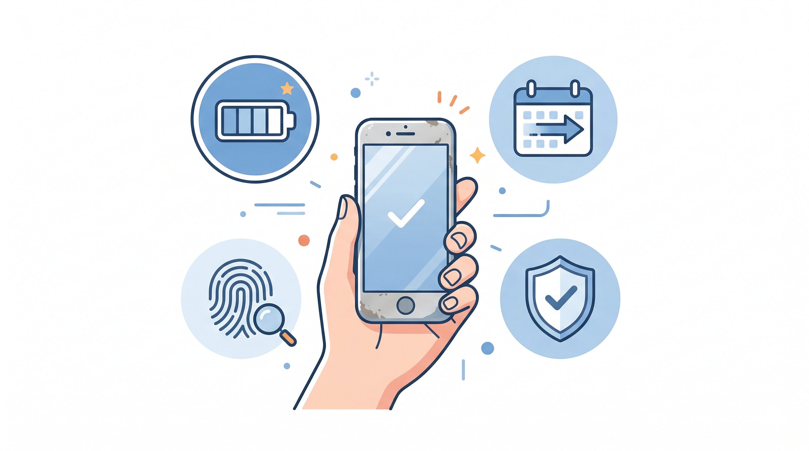 中古コンパクトiPhone購入チェックリスト